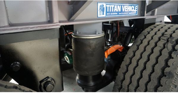 What are the benefits of using air suspension for 40ft flatbed trailer?