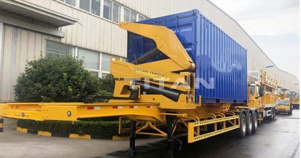 What should operators pay attention to when operating container sidelifters?