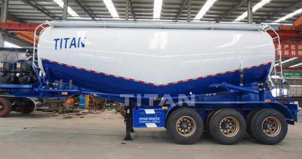 Why use cement tanker trailer to transport dry bulk cement?