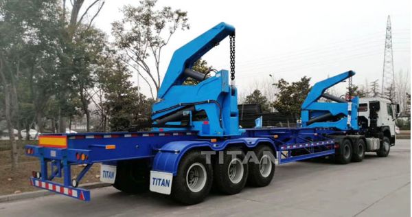 What is sidelifter trailer?-Container self loading trailer guide