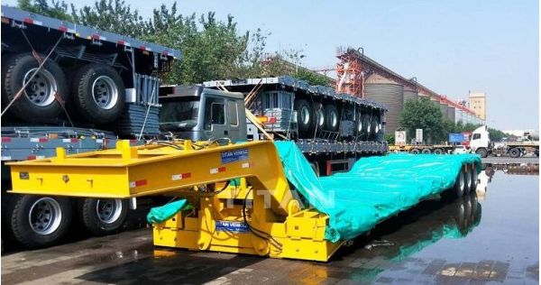 How much weight can a lowboy trailer carry?-RGN trailer specs, operation