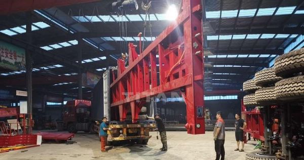 3 Axle 40ft Shipping Container Trailer for Sale in Dominica