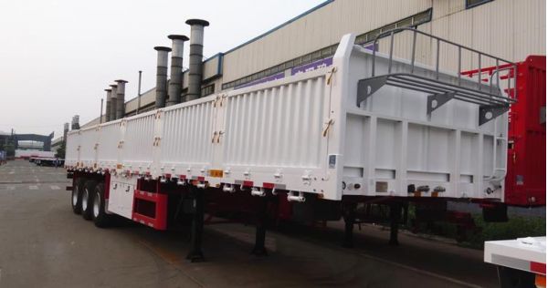 3 Axle Side Wall Semi Trailer for Sale in Algeria