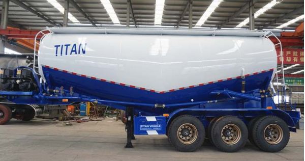 42cbm Bulk Cement Tanker Trailer for Sale in Senegal