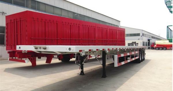 40ft 3 Axle Flatbed Semi Trailer for Sale in Jamaica