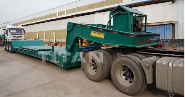 Characteristics of Detachable Gooseneck Lowboy Trailer