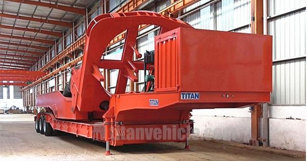 Transport Vehicle for Wind Blades-Wind Blade Trailer for Sale in Vietnam