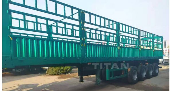 China Fence Semi-trailer for Sale is Popular in Sudan