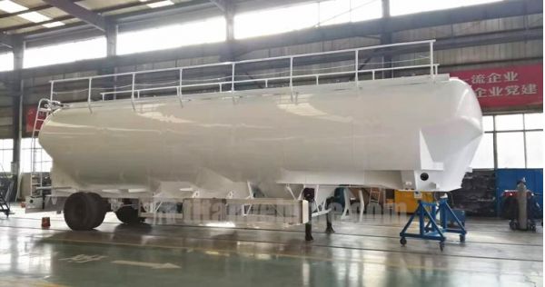 Flour Cement Trailer Ready for Shipment to Sudan