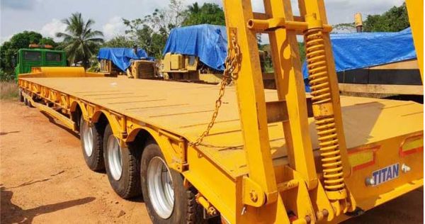 60 Ton Low Bed Semi Trailer for Sale in Zimbabwe Harare