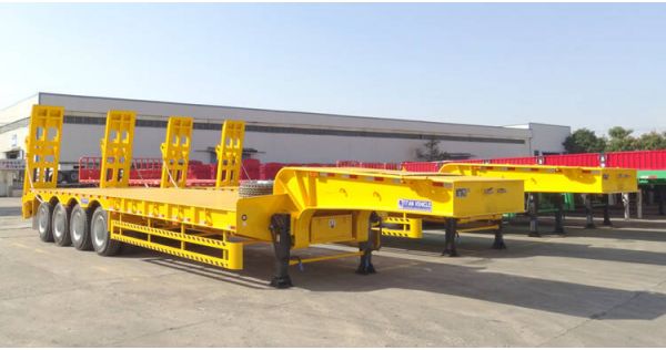 4 Axle 100 Ton Low Bed Truck for Sale in Ghana