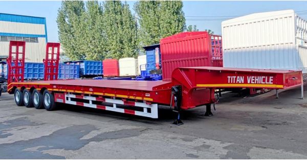 4 Axle Low Loader Price - 19200 USD