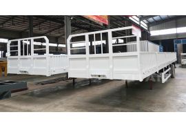 3 Axle Side Wall Trailer Feedback from Mauritania Customer