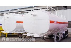 45000Lts Tri Axle Fuel Tanker Trailer will be sent to Nigeria Lagos