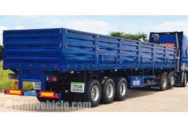 Customers Feedback of Tri Axle Flatbed Trailer with Side Wall