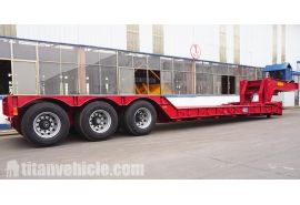 50 Ton Detachable Gooseneck Trailer will be sent to Zimbabwe Harare
