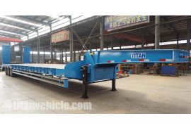 3 Axle 80 Ton Excavator Trailer for Sale in Nigeria Lagos