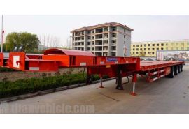 4 Axle 58m Telescopic Blade Trailer for Sale in Vietnam