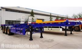 2 unit 40ft skeleton trailer has finished and will be sent to Namibia Luderitz