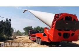 3 Line 6 Axle Windmill Blade Trailer Feedback From Vietnam
