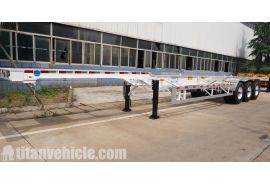 40ft Container Chassis Trailer for Sale will be sent to Madagascar
