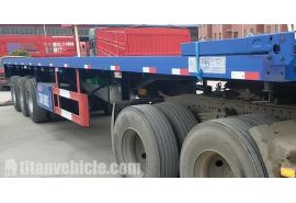 Tri Axle Trailer with Head Board for Sale in Nigeria Lagos