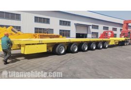 6 Axle 62 Meters Trailer will be Sent to Vietnam