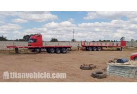 Tri Axle Flatbed Trailer and Side Wall Trailer Feedback from Zambia
