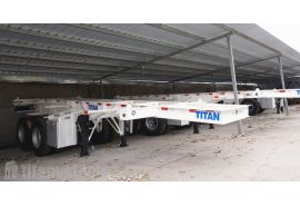 20Ft Container Chassis Trailer will be sent to Nigeria