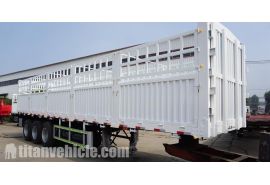 Tri Axle 60 Ton Stake Semi Trailer for Sale in Kenya Nairobi