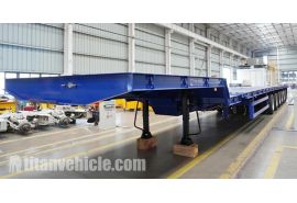 6 Axle 62M Telescopic Trailer will be sent to Mauritius
