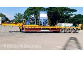 4 Axle Low Loader Feedback from Dominican Customer