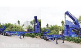 37 Ton Side Lifter Trailer will be sent to Cameroon