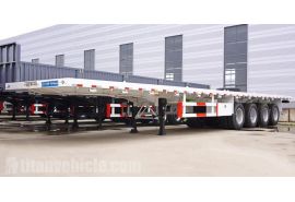 4 Axle 48 FT Flatbed Trailer will be sent to Zambia