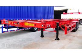 3 Axle 40ft Container Skeletal Trailer for Sale in Uganda