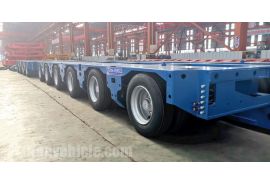 10 Axles Hydraulic Multi Axle Trailer will be sent to Zimbabwe