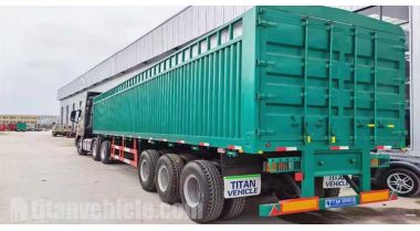 Triaxle Trailer with Stakes Ready to Ship to Nigeria