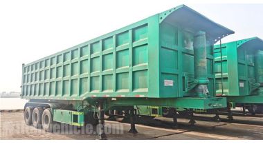 Tri Axle Semi Trailer Tipper will be sent to Nigeria