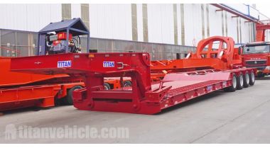 150 Ton Detachable Gooseneck Lowboy Trailer for Sale in Guinea