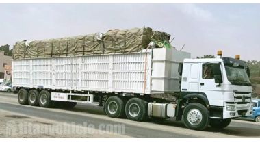 2M High Side Wall Cargo Transport Trailer Feedback from Ghana Customer