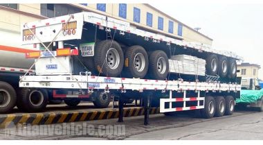 TATA Side Wall Trailer Triaxle will be sent to Mauritania