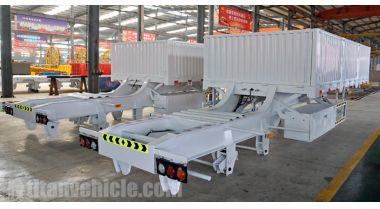 Superlink Trailer with Boards Produced in TITAN Factory