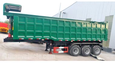 Tri Axle Semi Tipper Trailer will be sent to Senegal