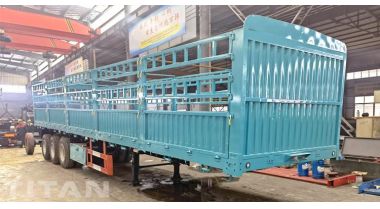 Tri Axle 60 Ton Stake Semi Trailer will be sent to Philippines
