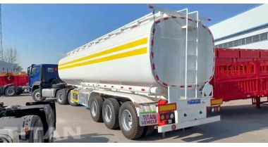 15 Units 45000 Liters Petrol Tanker Trailer will be sent to Nigeria