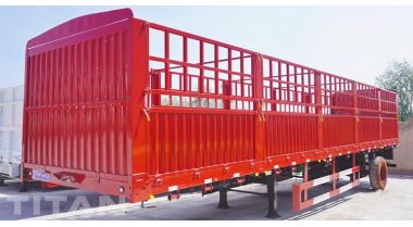 80 Ton Fence Cargo Semi Trailer will be sent to Guinea