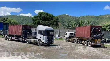 Hammar Side Loader Feedback from East Timor Customer