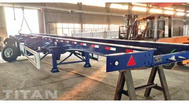40ft Container Chassis Trailer will be sent to Nigeria