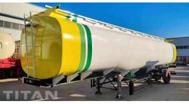 54000 Liters Crude Oil Tanker Trailer for Sale in Kenya