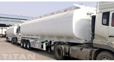 50000 Liters Fuel Tanker Trailer will be sent to Tanzania